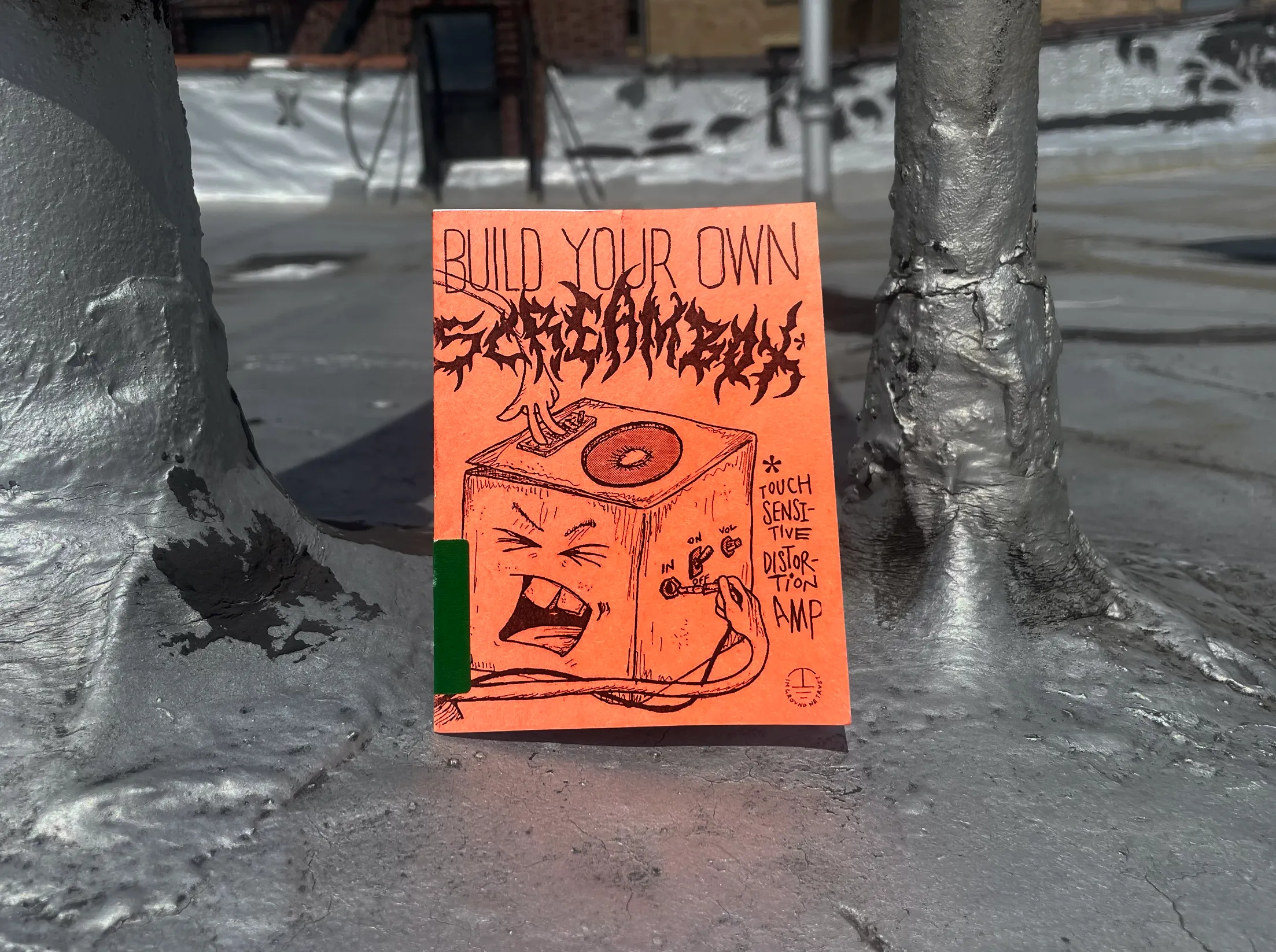 Build Your Own Screambox zine cover